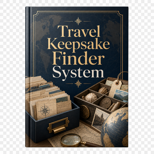 Travel Keepsake Finder System ebook cover